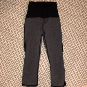 lulu lemon short cut leggings
